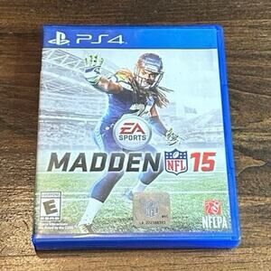 ⭐️ PS4 Madden NFL 2015 EA Sports Video Game Sony Playstation Fun Football‎ Kids